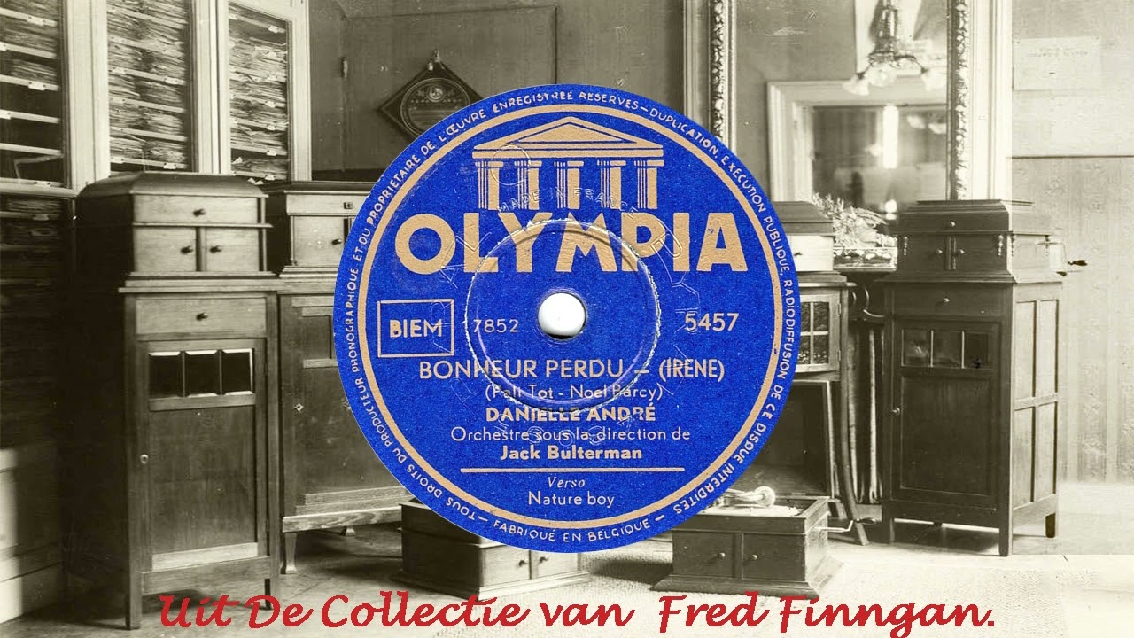 Danielle André & Jack Bulterman Orch - Bonheur Perdu(1948)