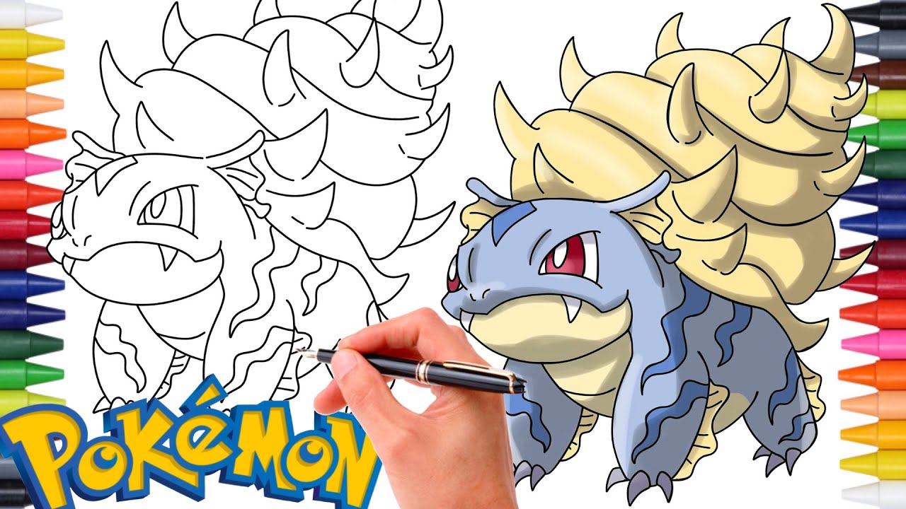 Comment Dessiner HERBIZARRE (Ivysaur) de Type Eau | &Eacute;change de Type Pok&eacute;mon