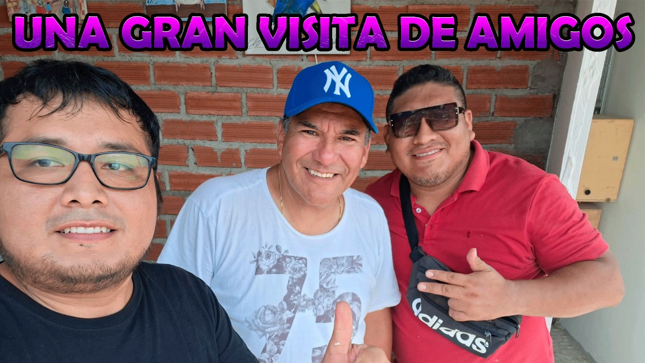 UNA GRAN VISITA DE AMIGOS DE LA ASOCIACIÓN.😎😎