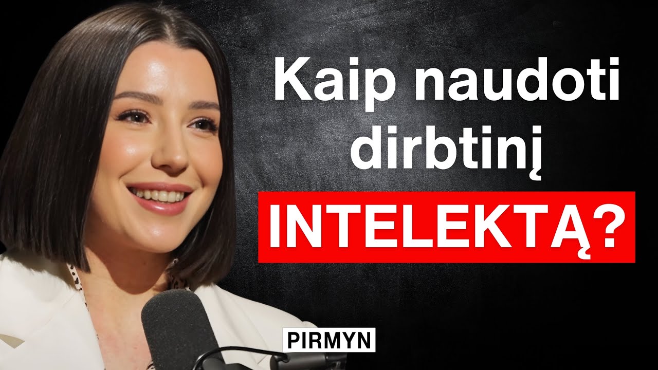 🤖 Dirbtinio intelekto ekspertė: ChatGPT pakeis jūsų gyvenimą | Grėsmė ir nauda, laiko taupymas