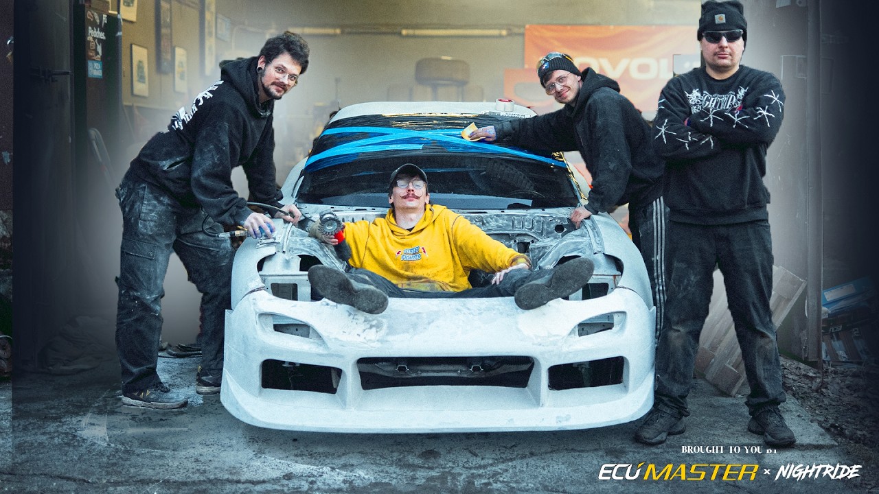 BARN FIND  Mazda RX-7 FD - Prep for The New Engine | NIGHTRIDE