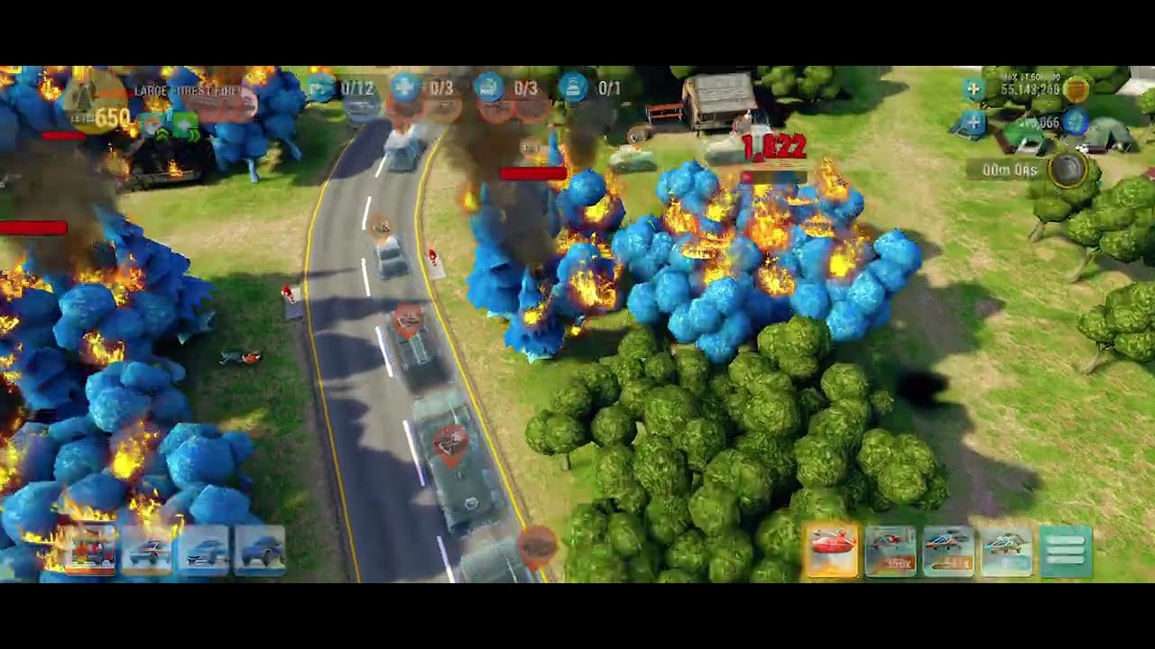 EMHQ Gameplay - Large forest fire! #emergencyhq