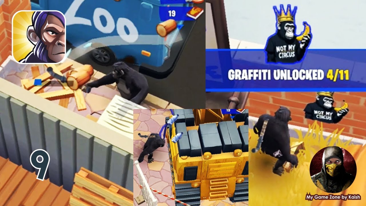 Part 9 | Graffiti Unlocked 4/11 | Primatus | 2025 Gameplay Walkthrough  (Android, iOS) | Kaish