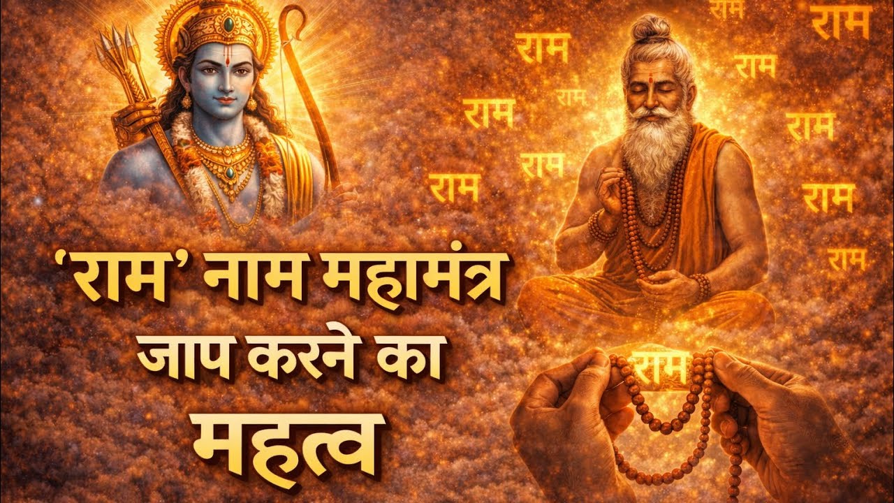‘राम’ नाम महामंत्र जाप करने का महत्व।
