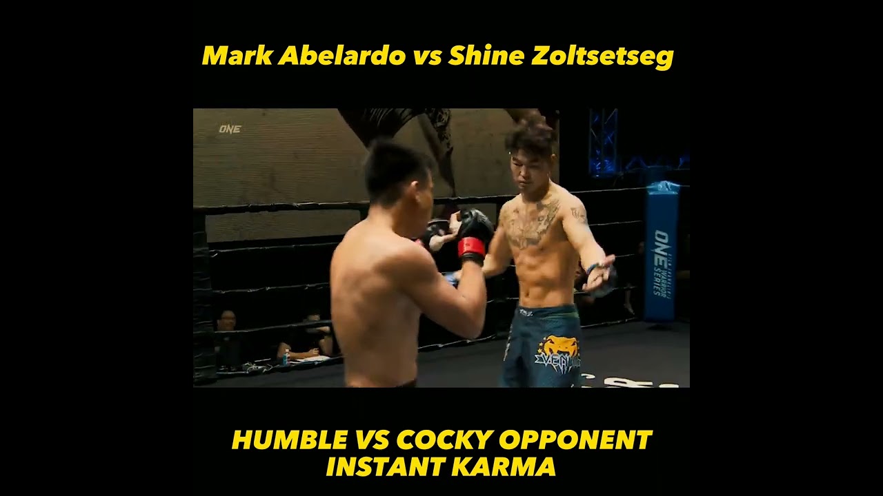 MARK ABELARDO VS SHINE ZOLTSETSEG FIGHT | Instant Karma‼️