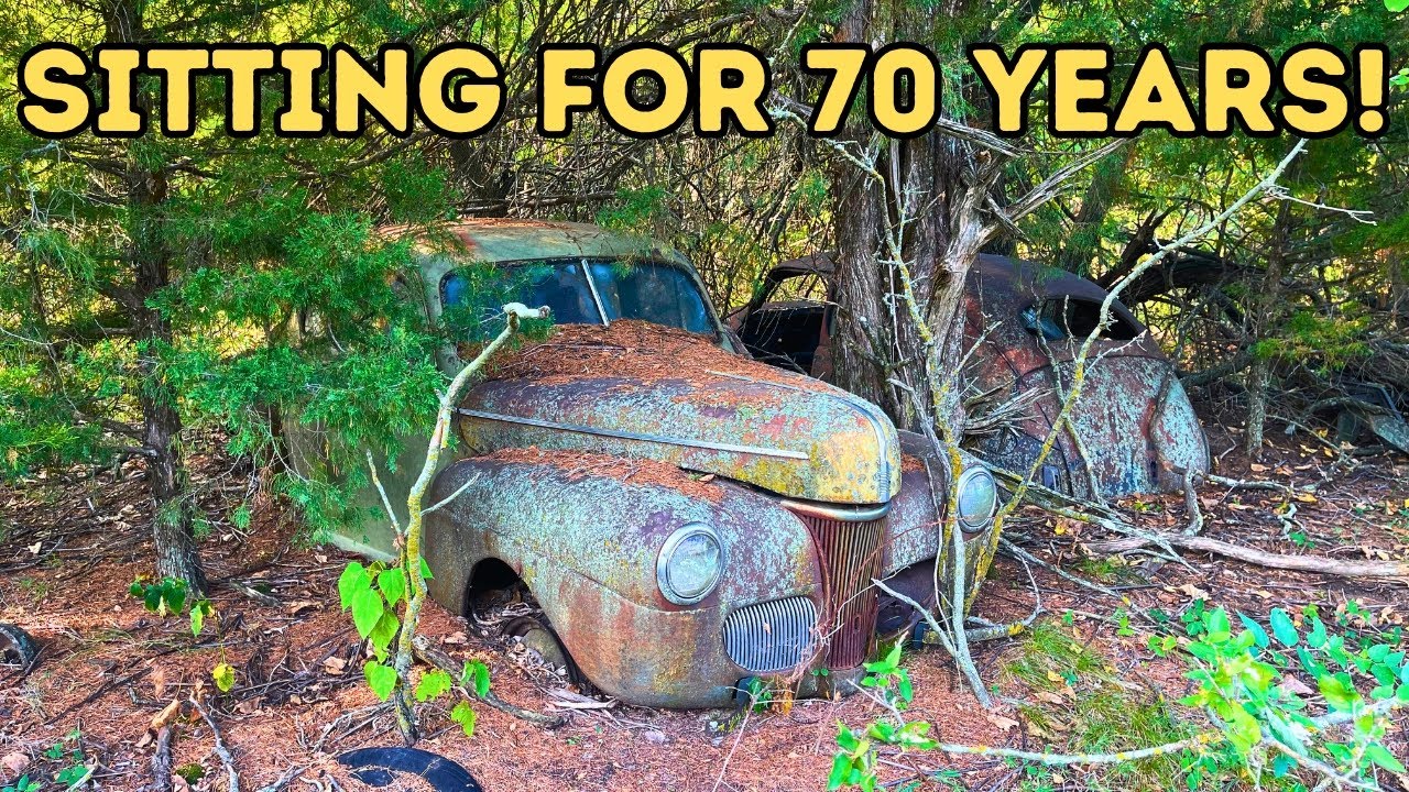 Заброшена 70 ЛЕТ! Убираем заросшую ферму, полную старых машин и грузовиков