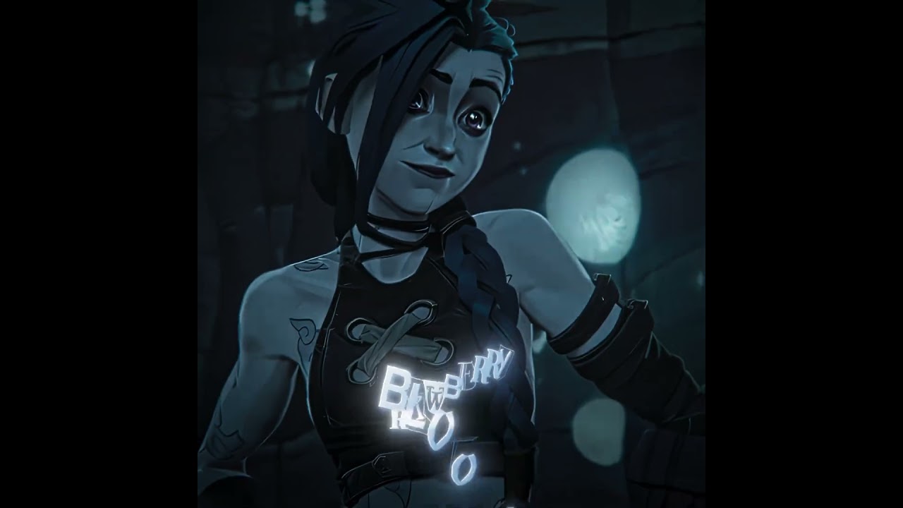 Blue💙 | Arcane | Noah Cyrus - Again (Official Music Video) ft. XXXTENTACION | Edit  #jinxedit