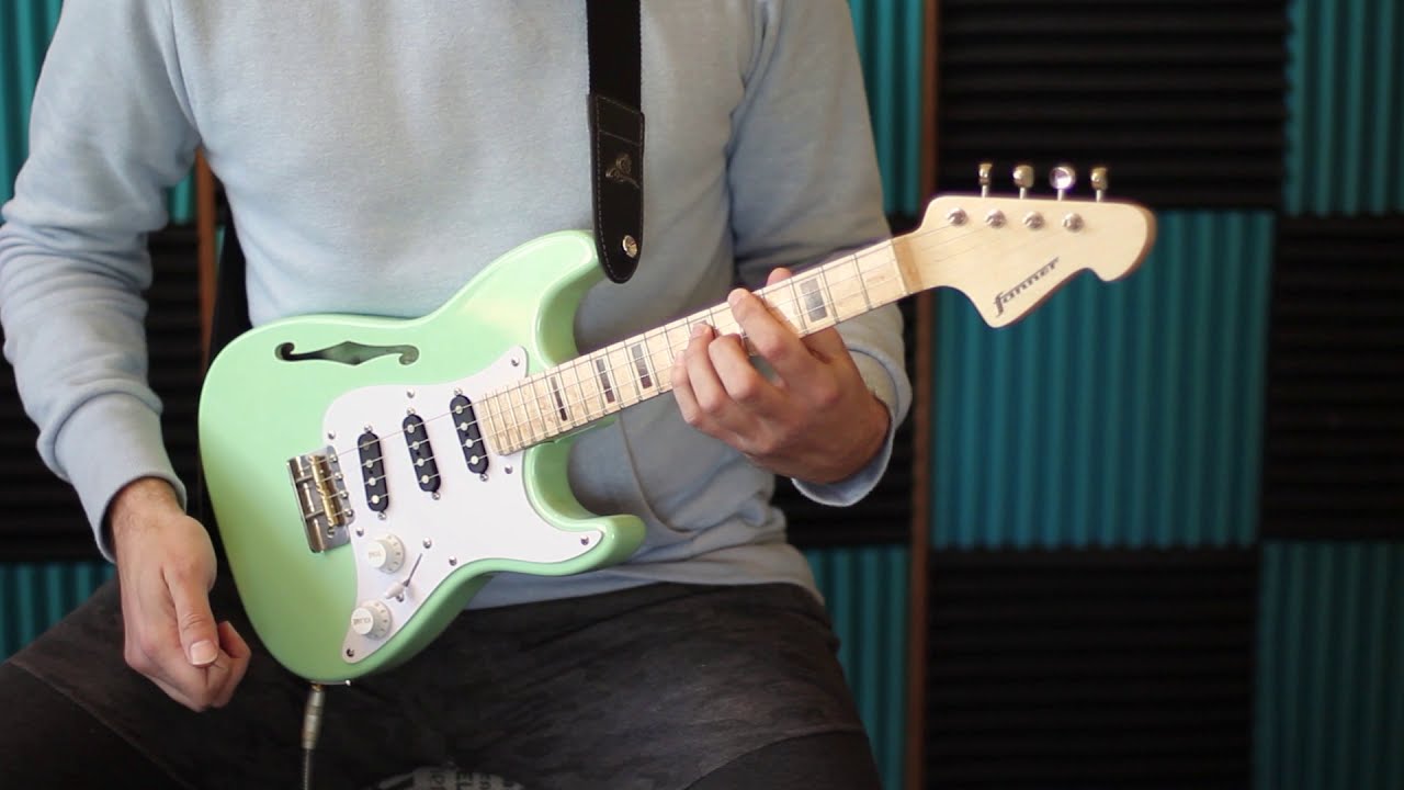 Fanner Guitar Works | Exosphere Thinline Tenor Electric Ukulele (Demo)