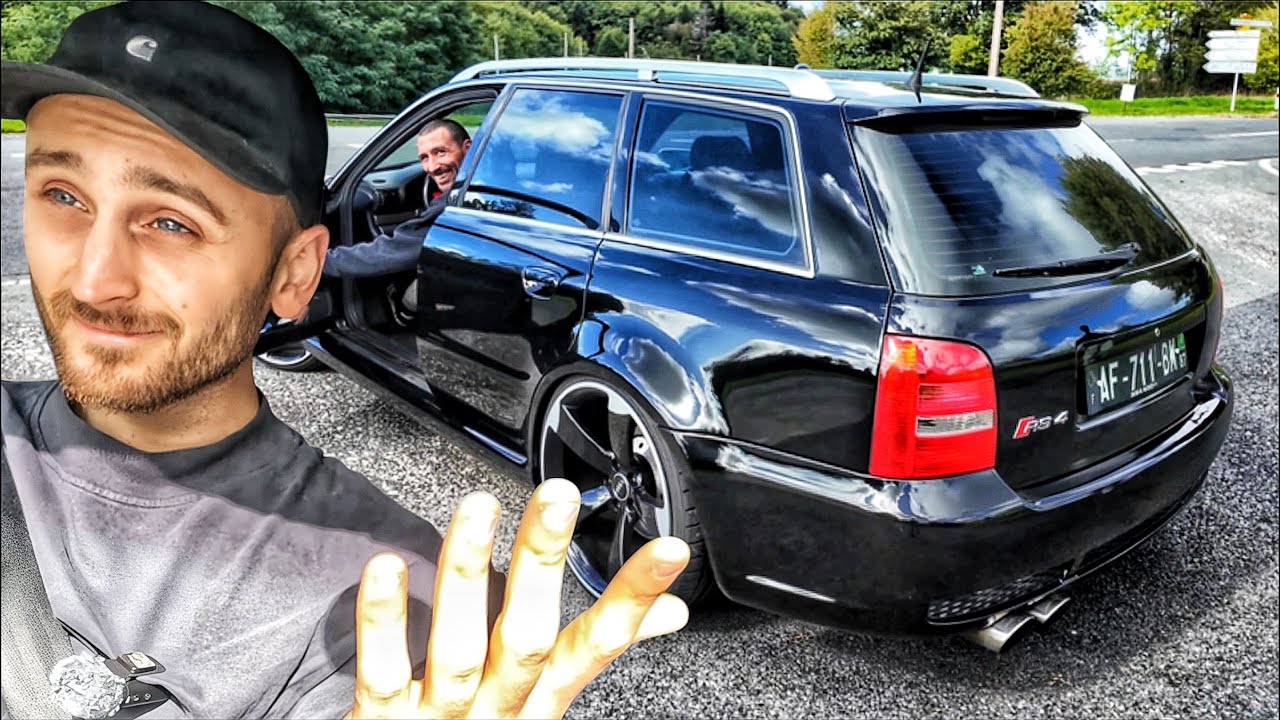 La RS4 la PLUS PUISSANTE que J&rsquo;AI VU DE MA VIE (VLOG)