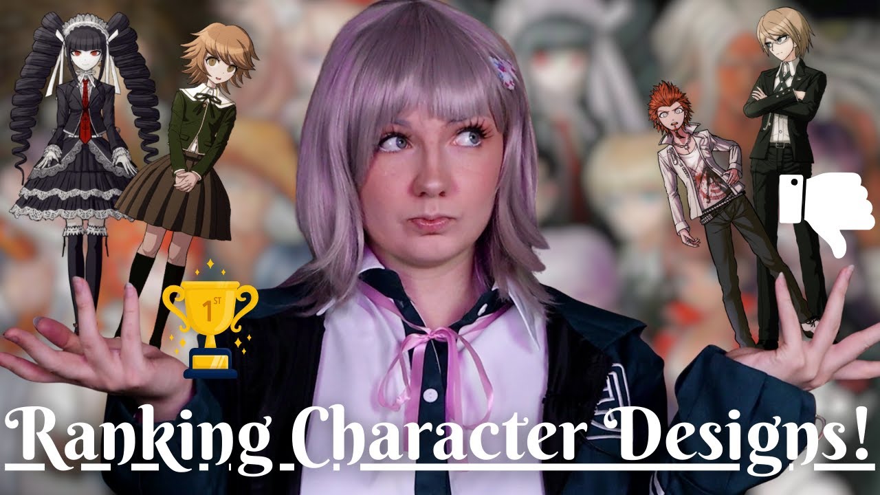 Давайте составим рейтинг дизайнов персонажей Danganronpa 1! | Косплей и анализ Danganronpa
