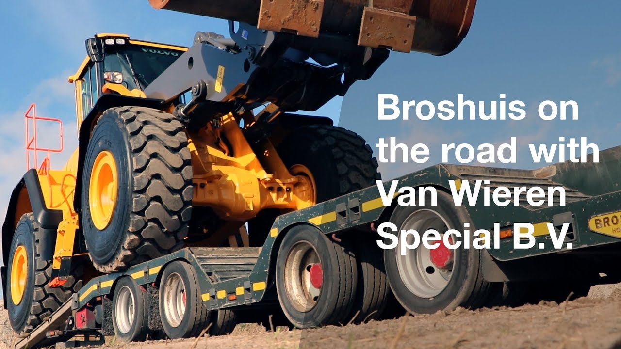 Broshuis on the road with Van Wieren Special B.V.