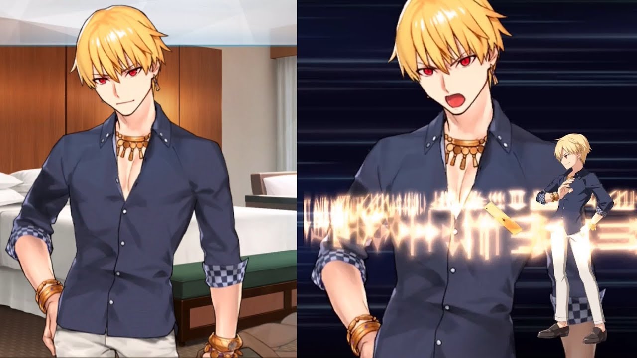 【FGO】ギルガメッシュ〔キャスター〕〔エスタブリッシュメント〕 霊衣開放＆マイルーム＆宝具等全バトルモーション集【Fate/Grand Order】