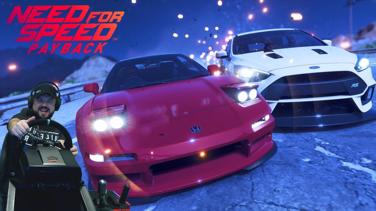 Истинный стрит-рэйсинг на японской легенде 90-х  Honda NSX  в NFS Payback
