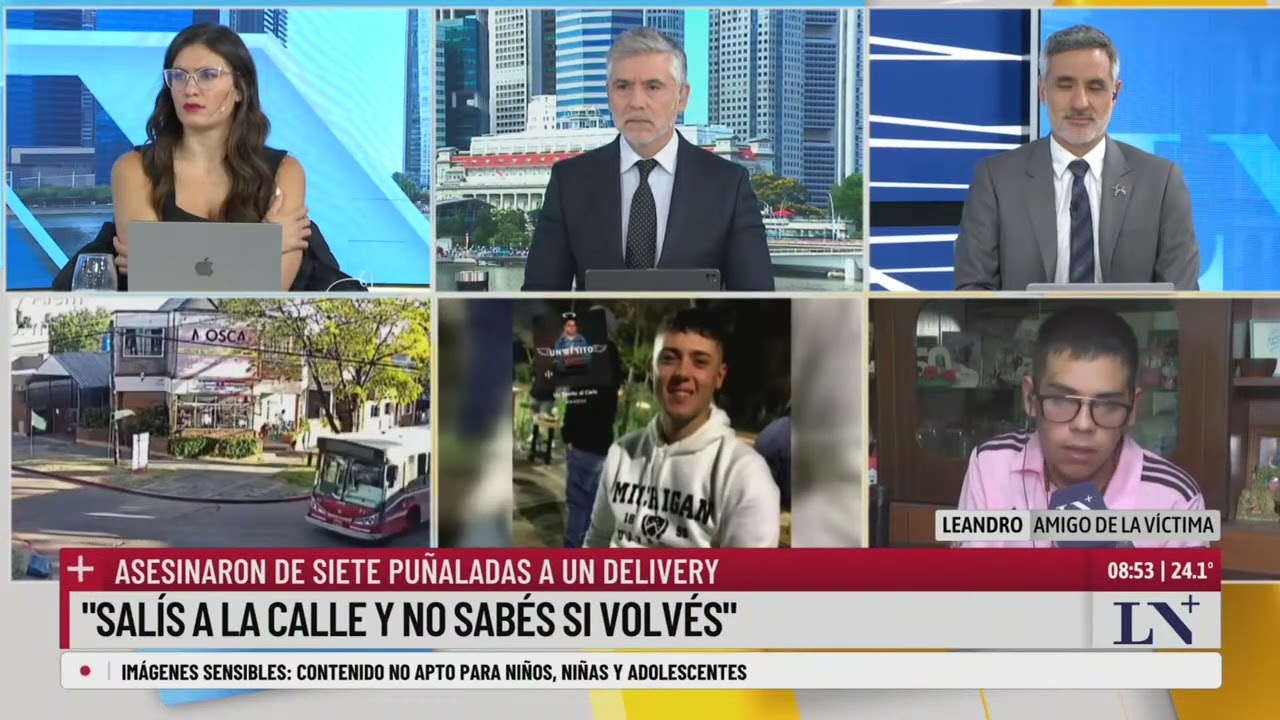 Conurbano violento: asesinaron de siete puñaladas a un delivery en Moreno