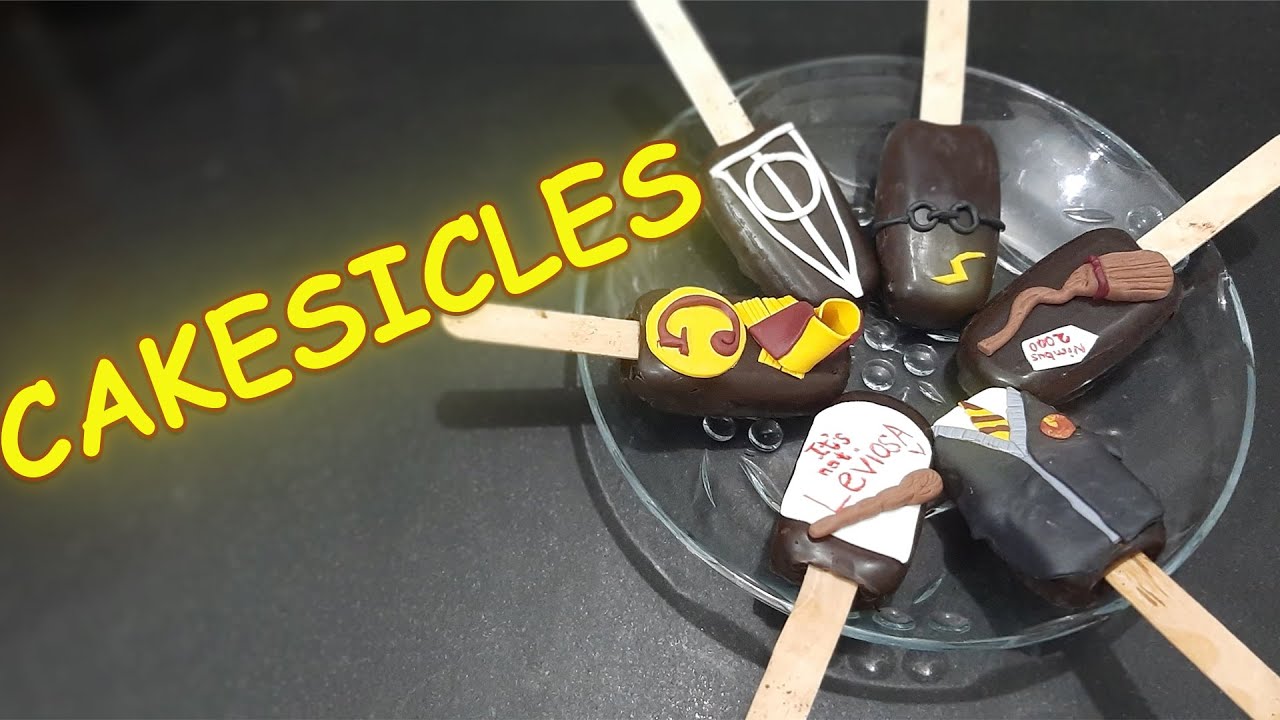 Harry Potter Themed Cakesicles