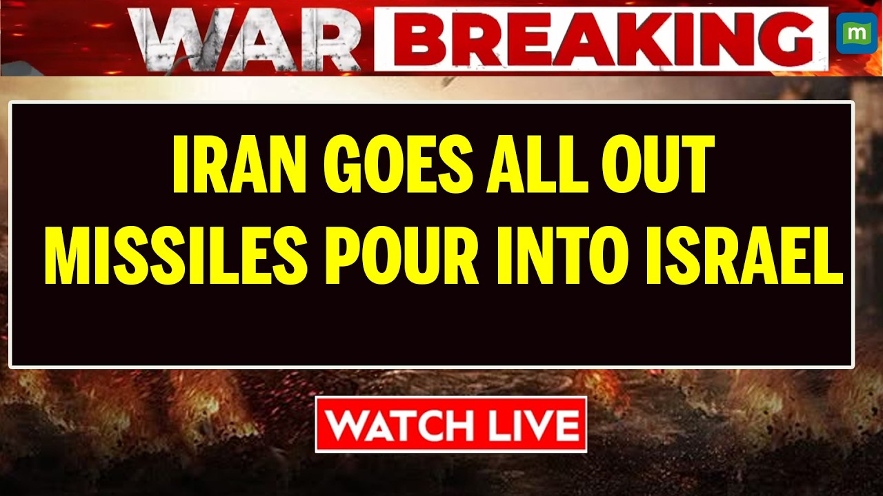 Iran Attacks With Full Might, Israel Hit Across Haifa, Tel Aviv, Jerusalem | Missiles vs Iron Dome