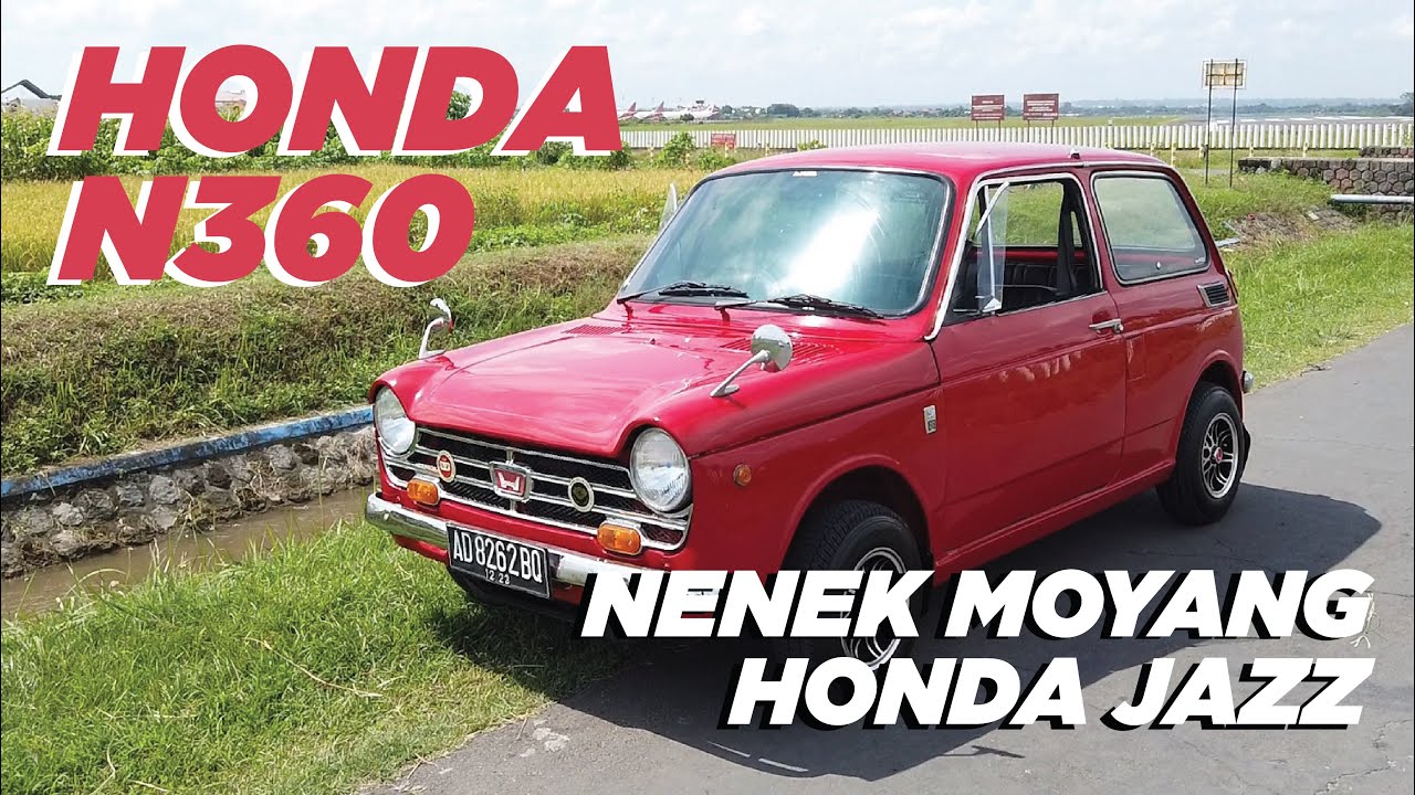Honda N360 tahun 1971 NENEK MOYANG HONDA JAZZ !! Full Review - Mobil Antik Indonesia