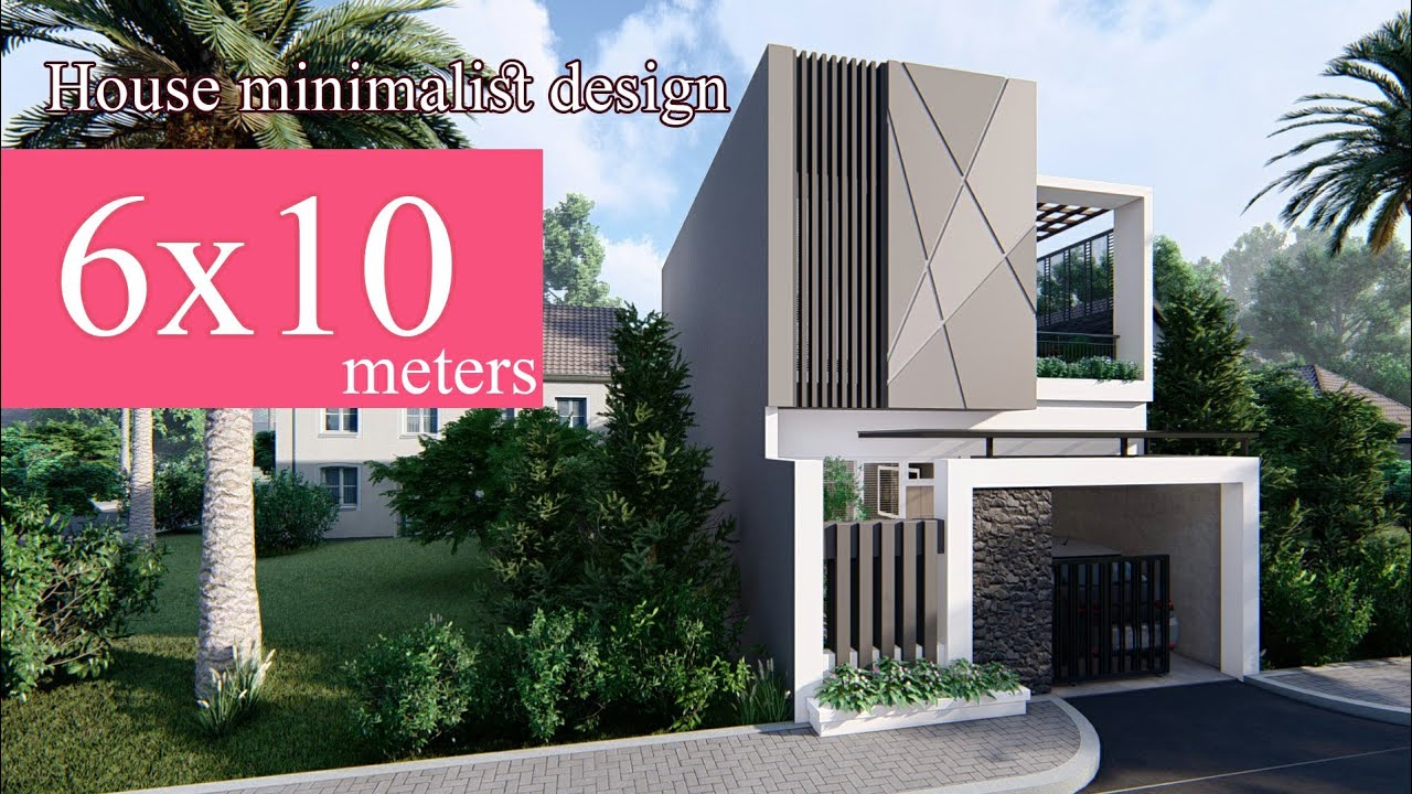 Rumah minimalis 6 x 10 meter