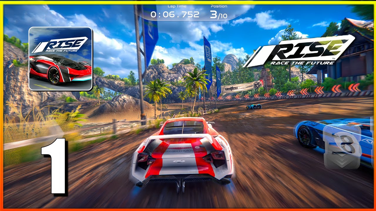 RISE: RACE THE FUTURE Gameplay Walkthrough [Android, iOS] Part 1 