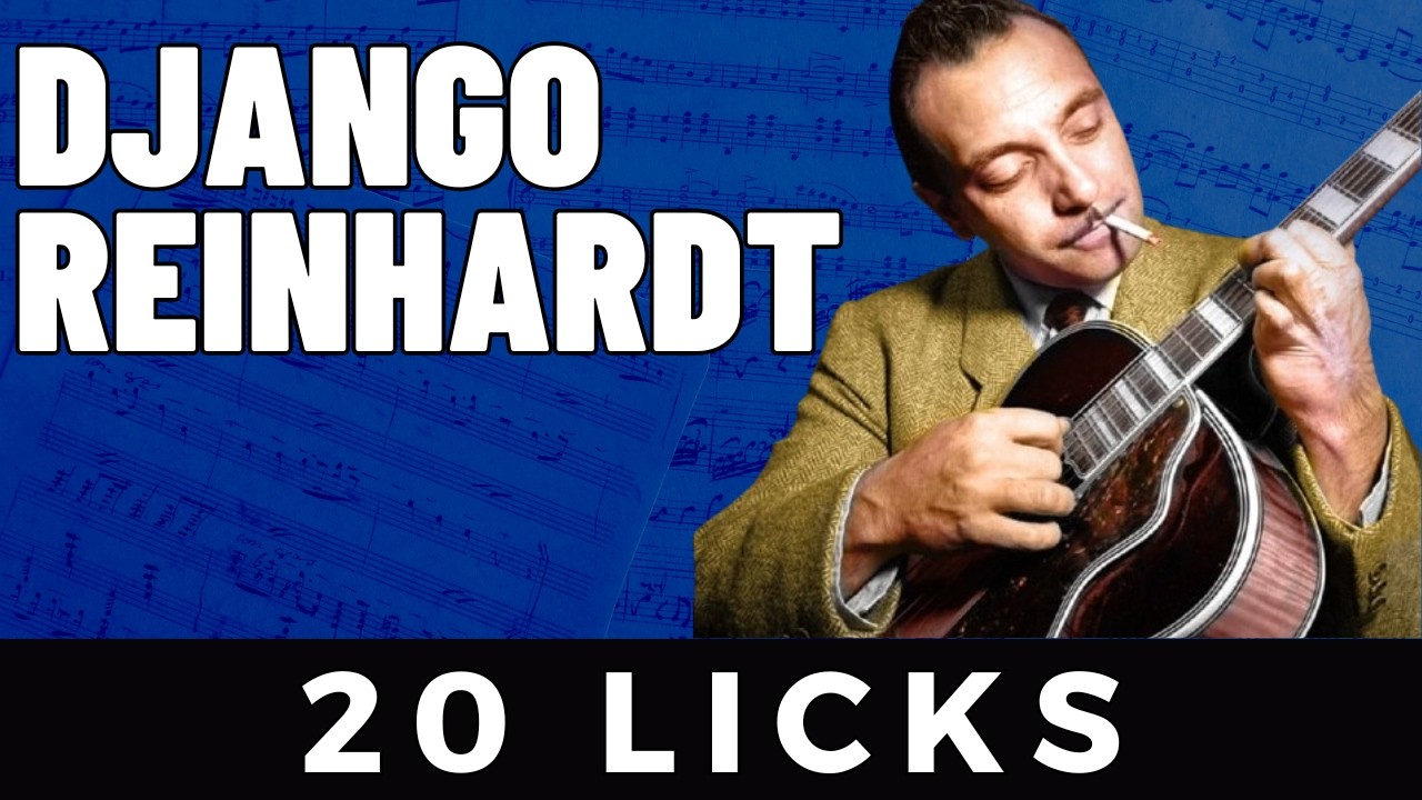 20 Django Reinhardt Essential 251 Licks | Jazz Guitar