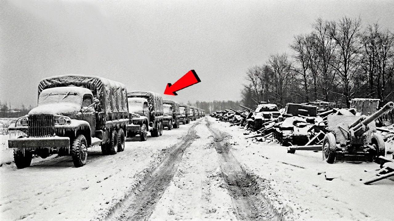 Jak milion německých vojáků zmrzlo 30 km od Moskvy — mráz minus 42!
