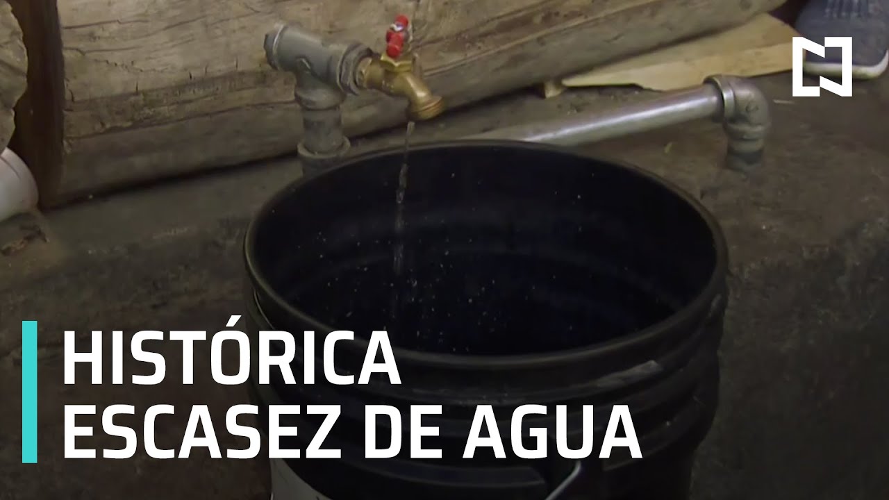 Histórica escasez de agua potable se agudiza en México - Despierta