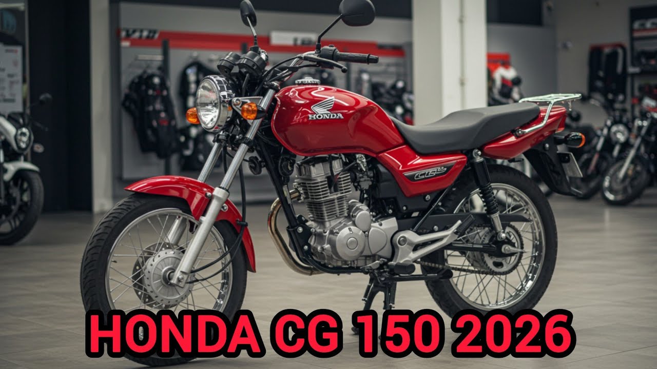 2026 Honda CG 150 Nueva Moto Honda 2026 | Precio, Motor, Dise&ntilde;o y Lanzamiento