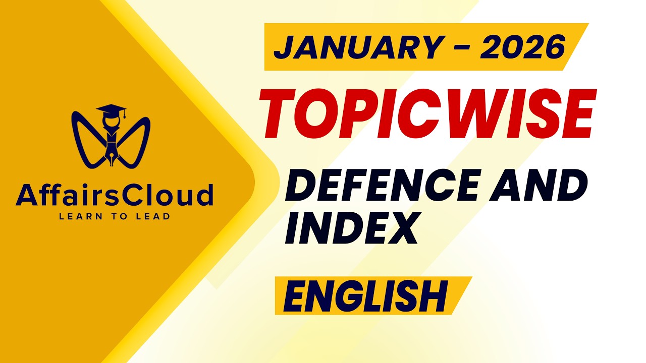 January 2026 - Defence and Index | English | AffairsCloud