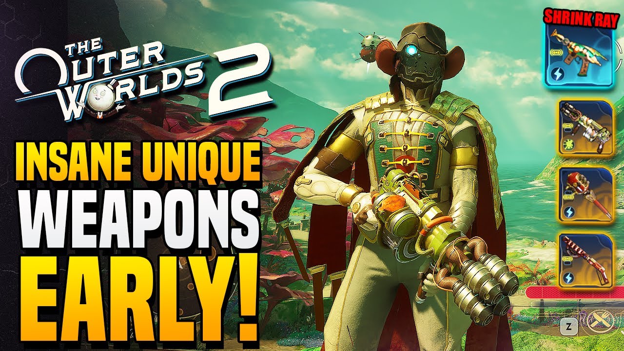 Не пропустите это удивительное уникальное оружие из The Outer Worlds 2