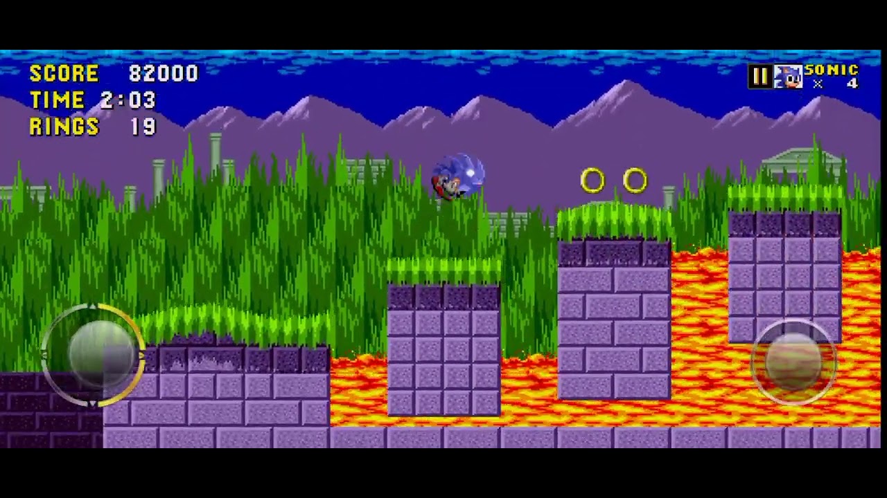 سونيك جزء خامس sonic 1 لعبه رفعت ظغطي من كثر خساره خلف كوليس