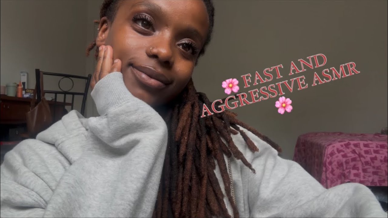 ASMR| LOFI FAST AND AGGRESSIVE HAND SOUNDS AND MOVEMENTS