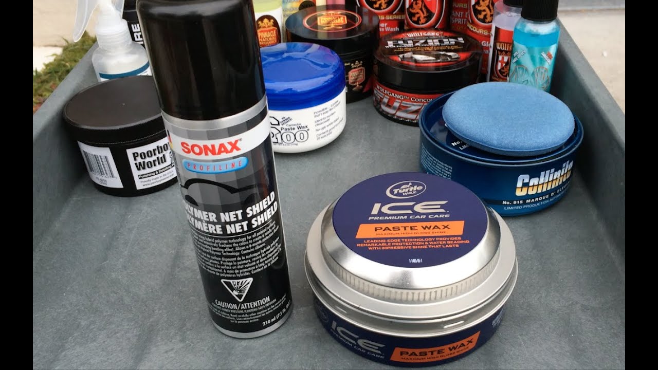 SONAX Polymer Net Shield & ICE Paste Wax Durability Test - 5 Months