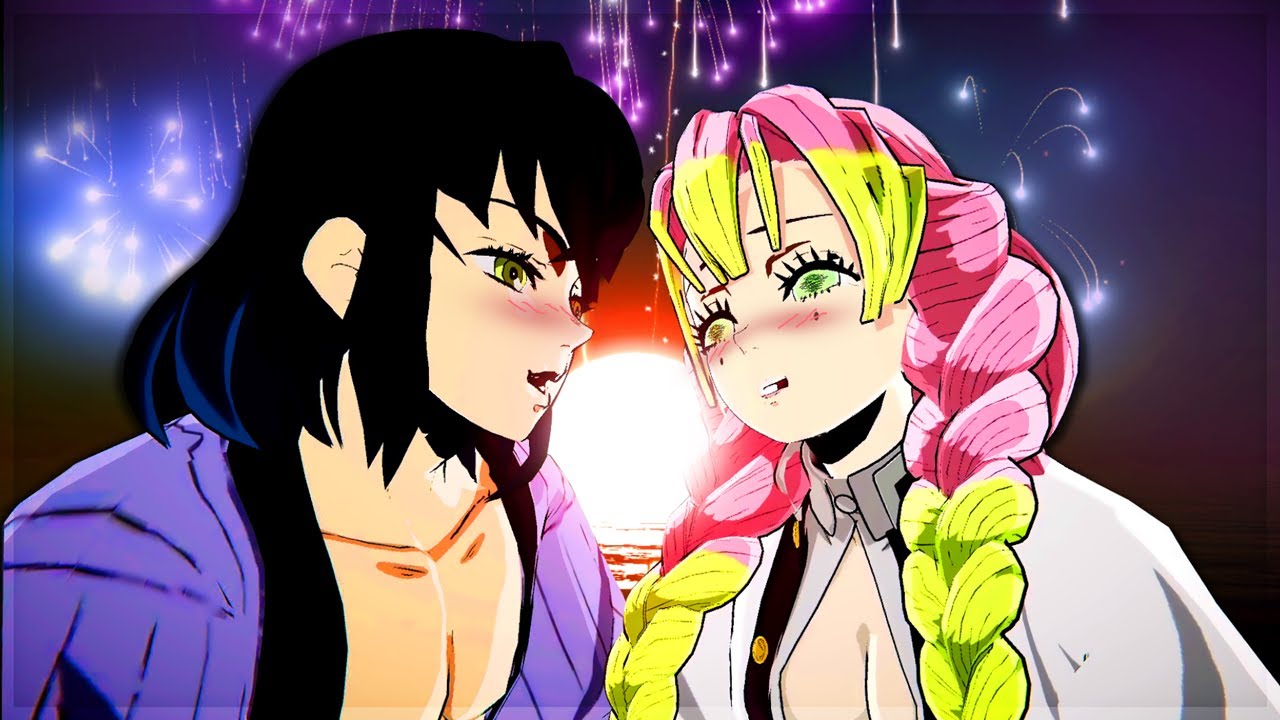 Inosuke and Mitsuri go on a date (Demon Slayer VR)