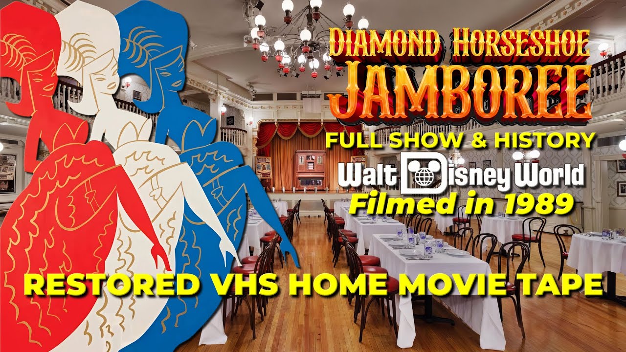 Diamond Horseshoe Jamboree Show at Magic Kingdom Disney World (Filmed in 1989)