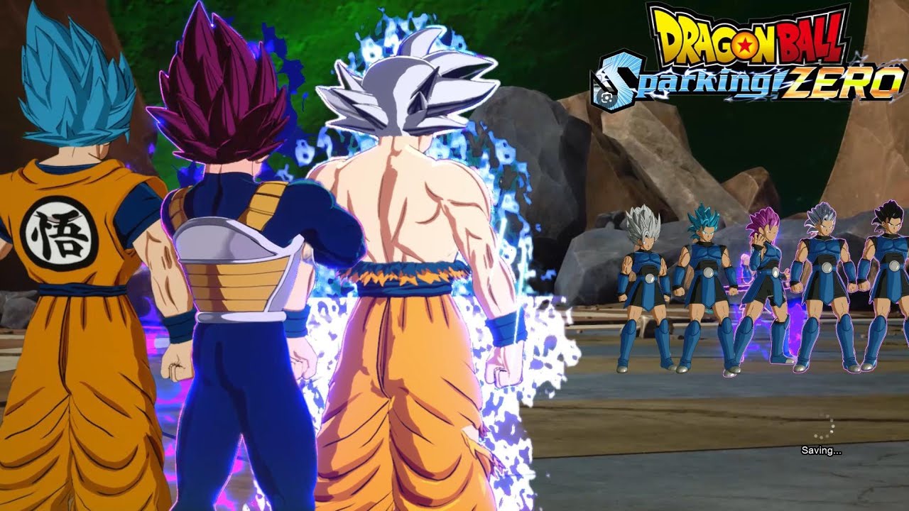 Гоку и Веджета в лучшей форме против Шаллот в лучшей форме! Dragon Ball Sparking Zero