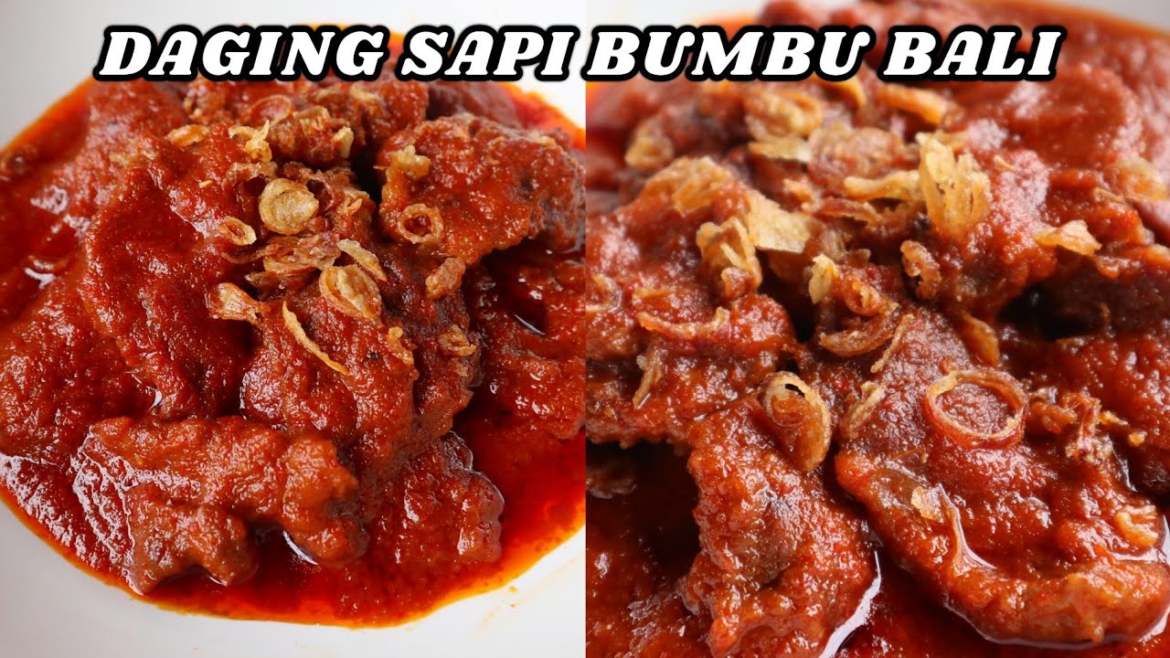 RESEP DAGING SAPI BUMBU BALI KHAS JAWA TIMUR - NIKMAT BANGET