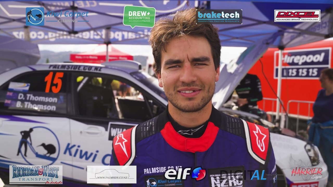 Dylan Thomson 2024 International Rally of Whangarei 