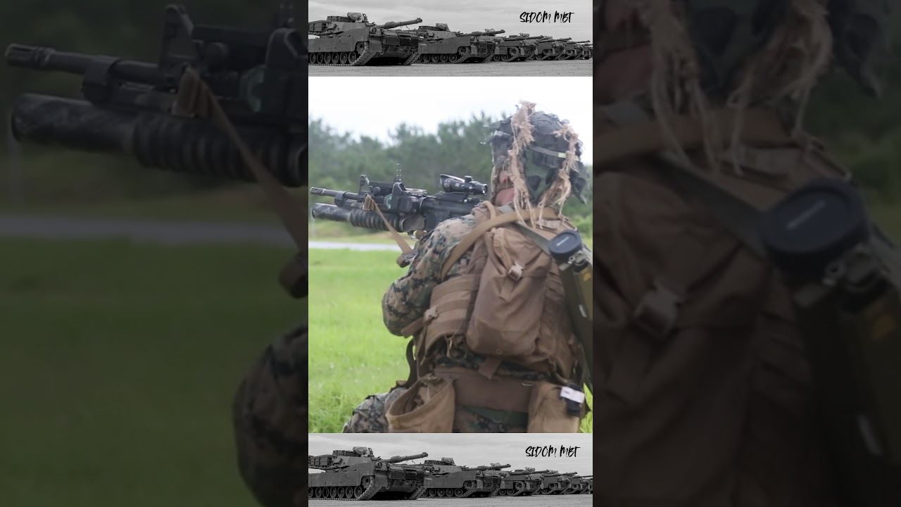 US Marines Attack Training with Various Weapons!!
