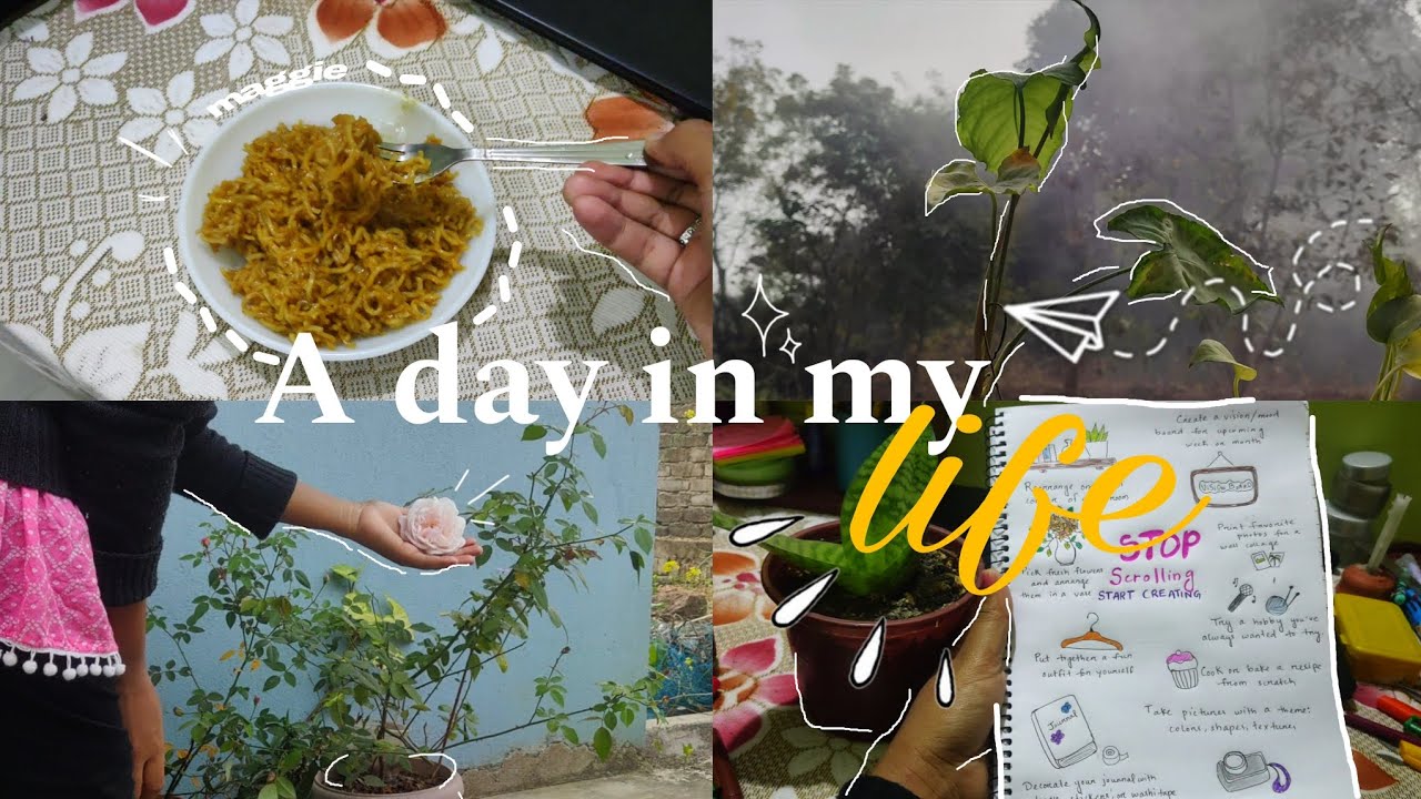A day in my life 💌🍃| Cooking 🍛| Planting 🪴| Journaling 📒 