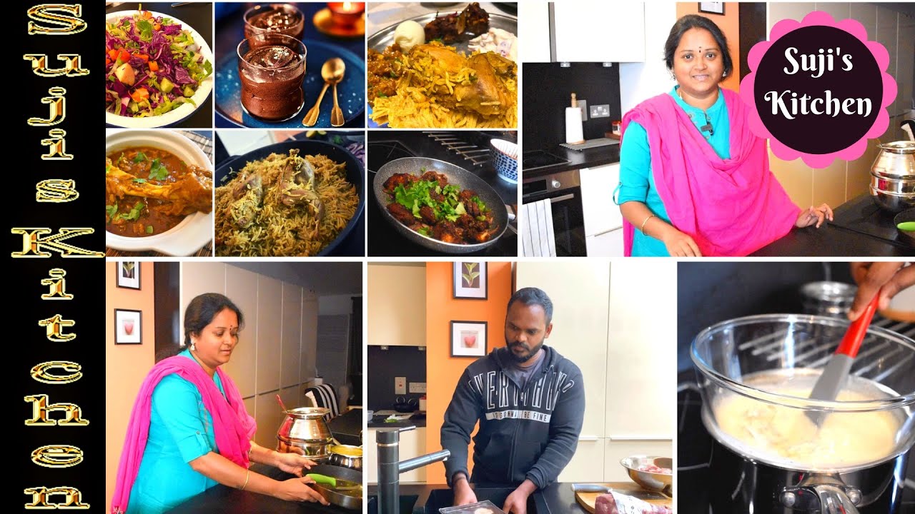 புது வீட்டில் சூப்பர் விருந்து|| Treat for our guest || How I manage large cooking without tension