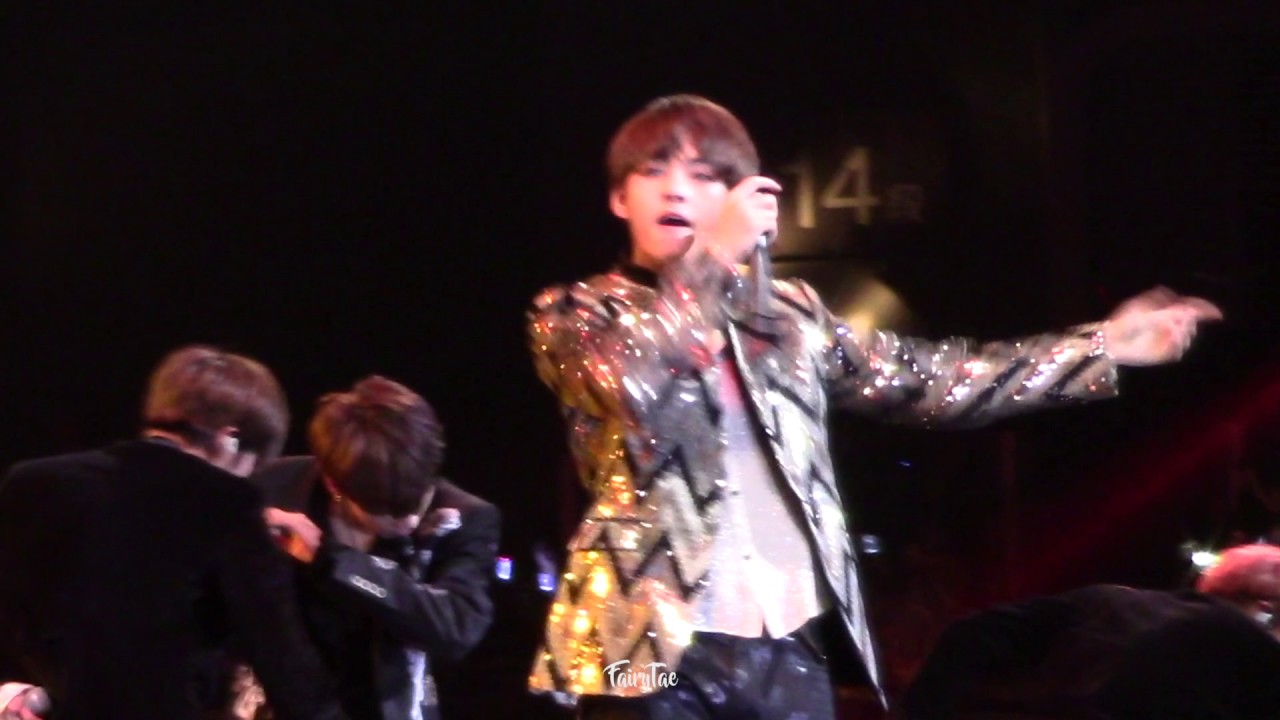 161202 MAMA2016 - FIRE - 뷔 focus