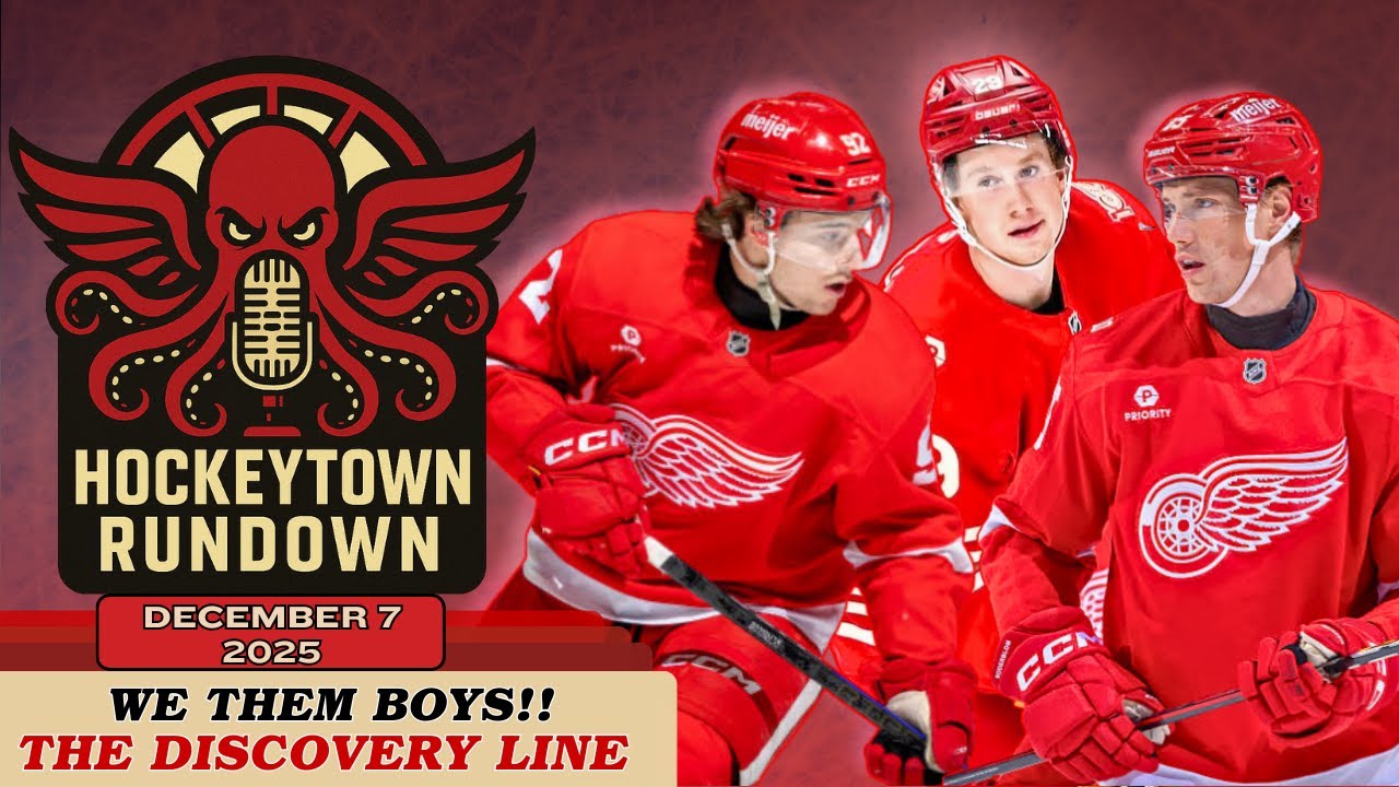 THE DETROIT RED WINGS SURGING: KANE & JVR HEAT UP + DISCOVERY LINE SHINES