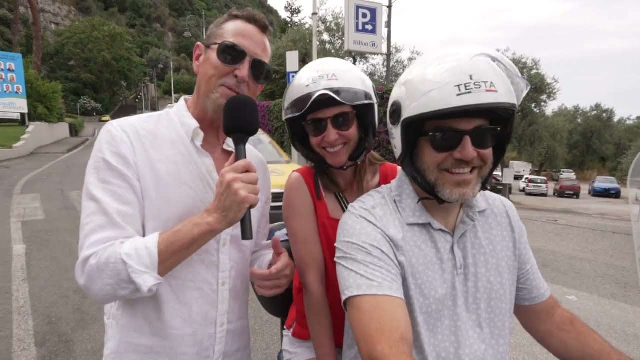 Incentive trip emcee day one - in-the-street interviews Sorrento Italy