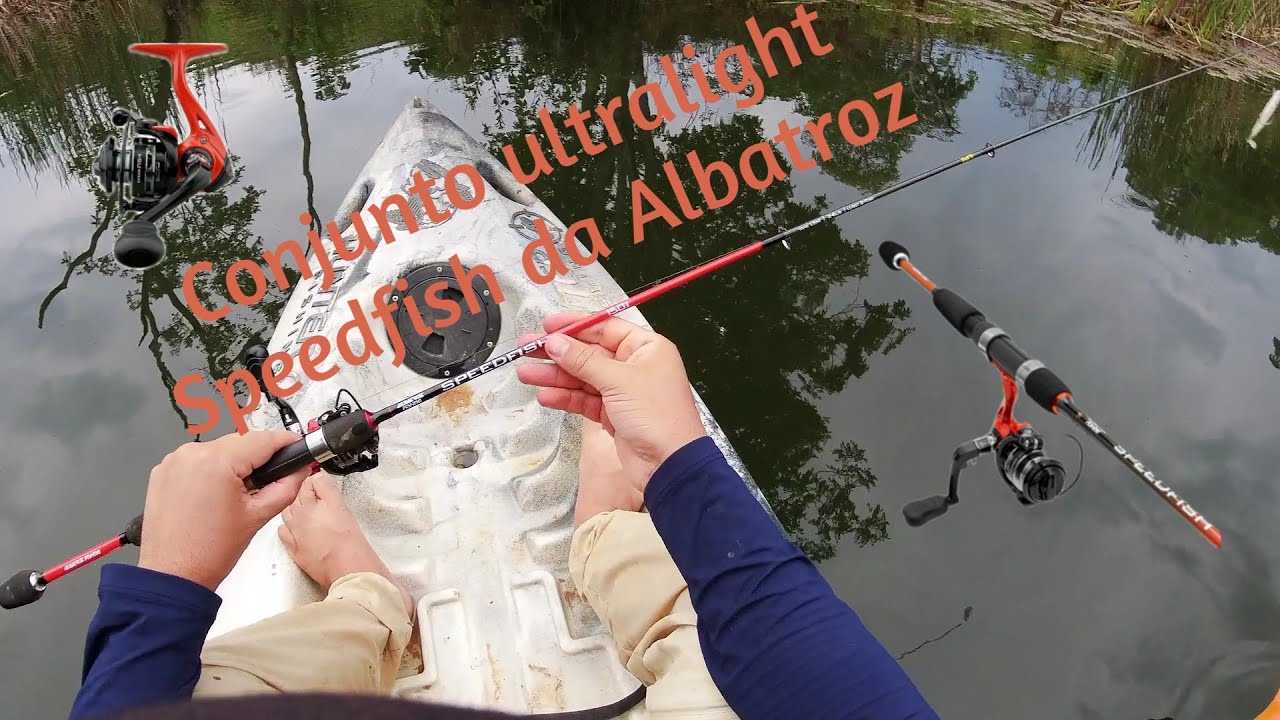 Conjunto ultralight Speed Fish da Albatroz