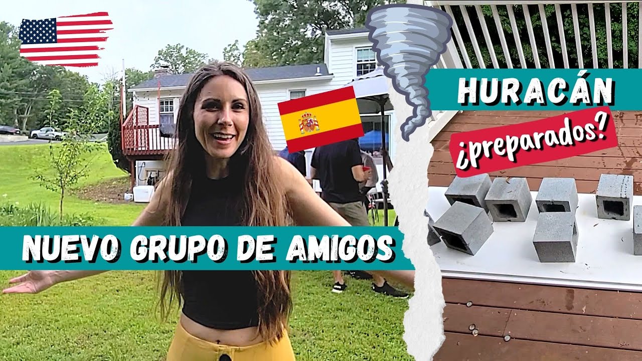 Más españoles en Connecticut!! + Huracán Henri 🇺🇸 Vlog 5