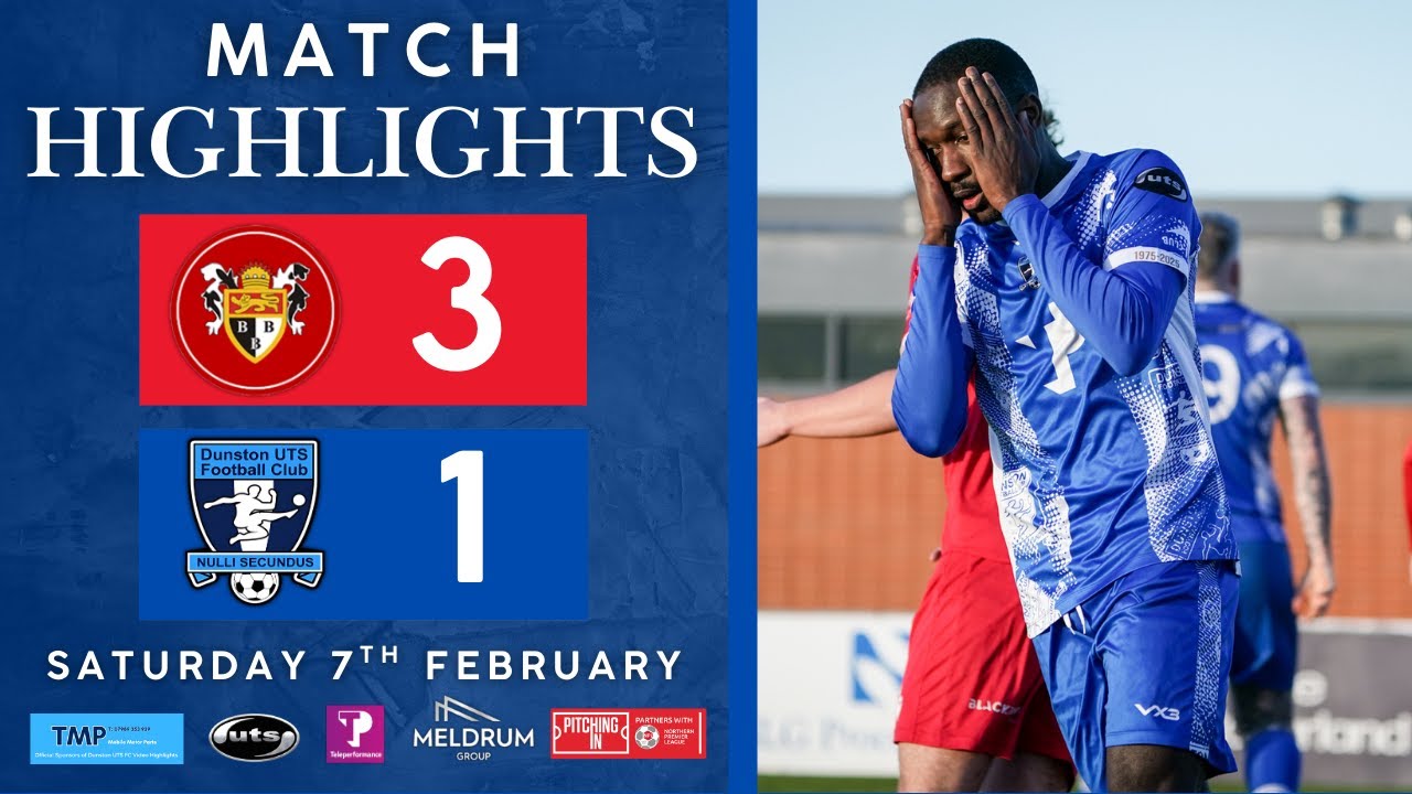 Bridlington Town 3 Dunston UTS 1 | Pitching In Northern Premier League East HIghlights
