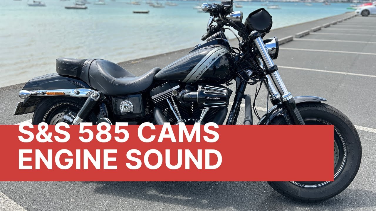 Harley-Davidson Dyna 103 With S&S 585 Cams - Engine Sound