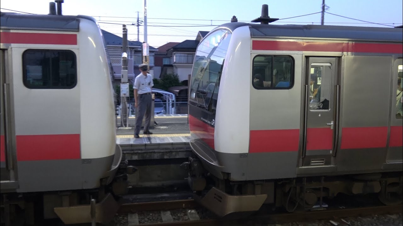 【誉田駅で切り離し】京葉線下り通勤快速 外房・東金線直通「成東・勝浦行き」E233系5000番台