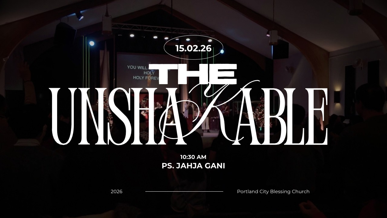 Sunday Service - February 15, 2026 - Ps. Jahja