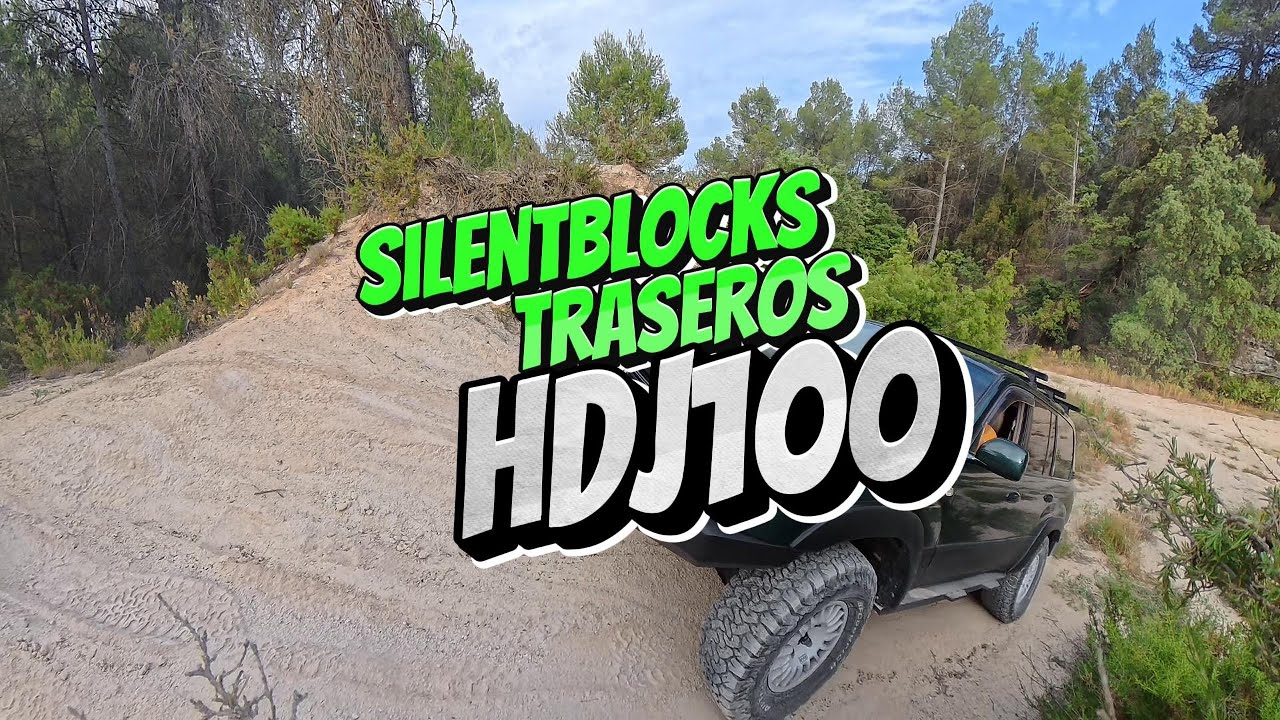 HDjJ100 Cambio Silentblocks eje trasero